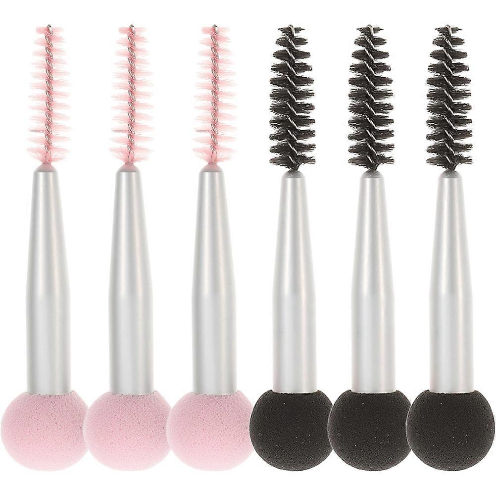 Durable Makeup Sponge Brush with Fine Nylon Material for Professional Use and Assorted Colors