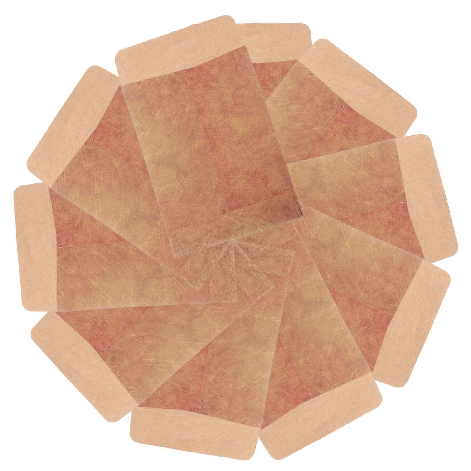 Cowhide Paper Envelope for Storage 50Pcs Vintage Small Paper Envelopes