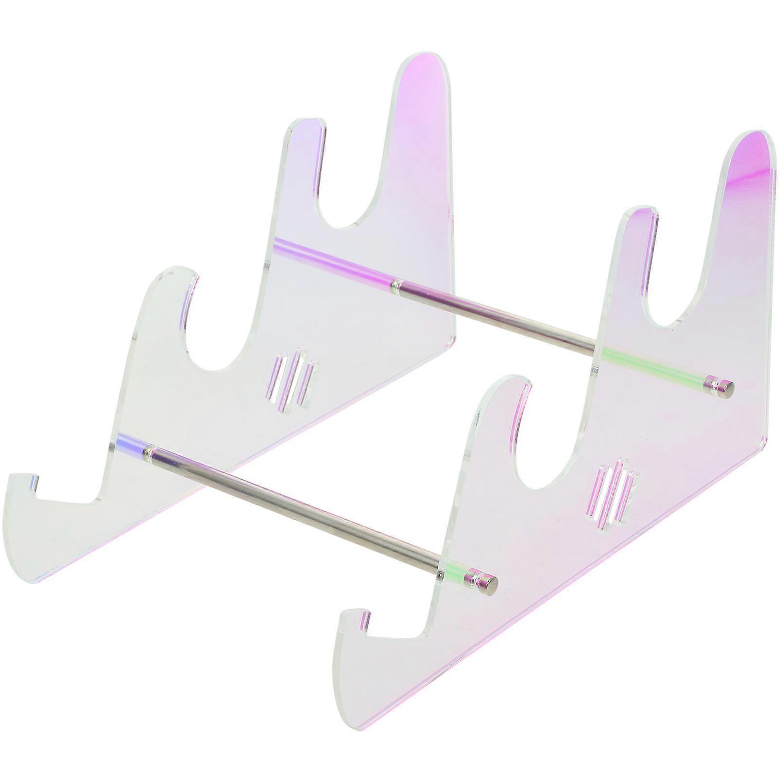 Computer Keyboard Riser Acrylic Material 25x16cm Keyboard Enthusiasts 1 Set