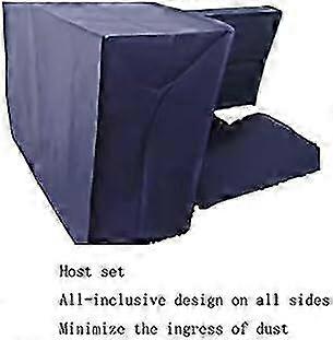 pcs Computer Dust Cover Monitor + Keyboard + Computer Host Desktop Computer Dust Cover