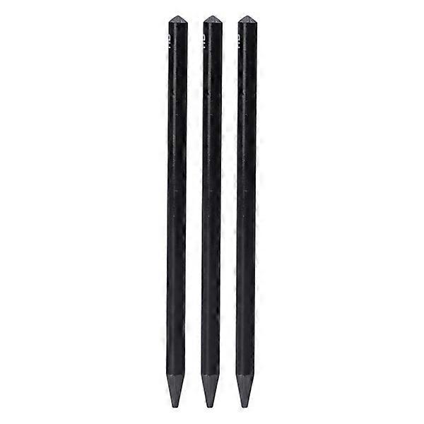 3pcs no sharpening charcoal pencils student drawing sketching art writing exam composition charcoal pencils