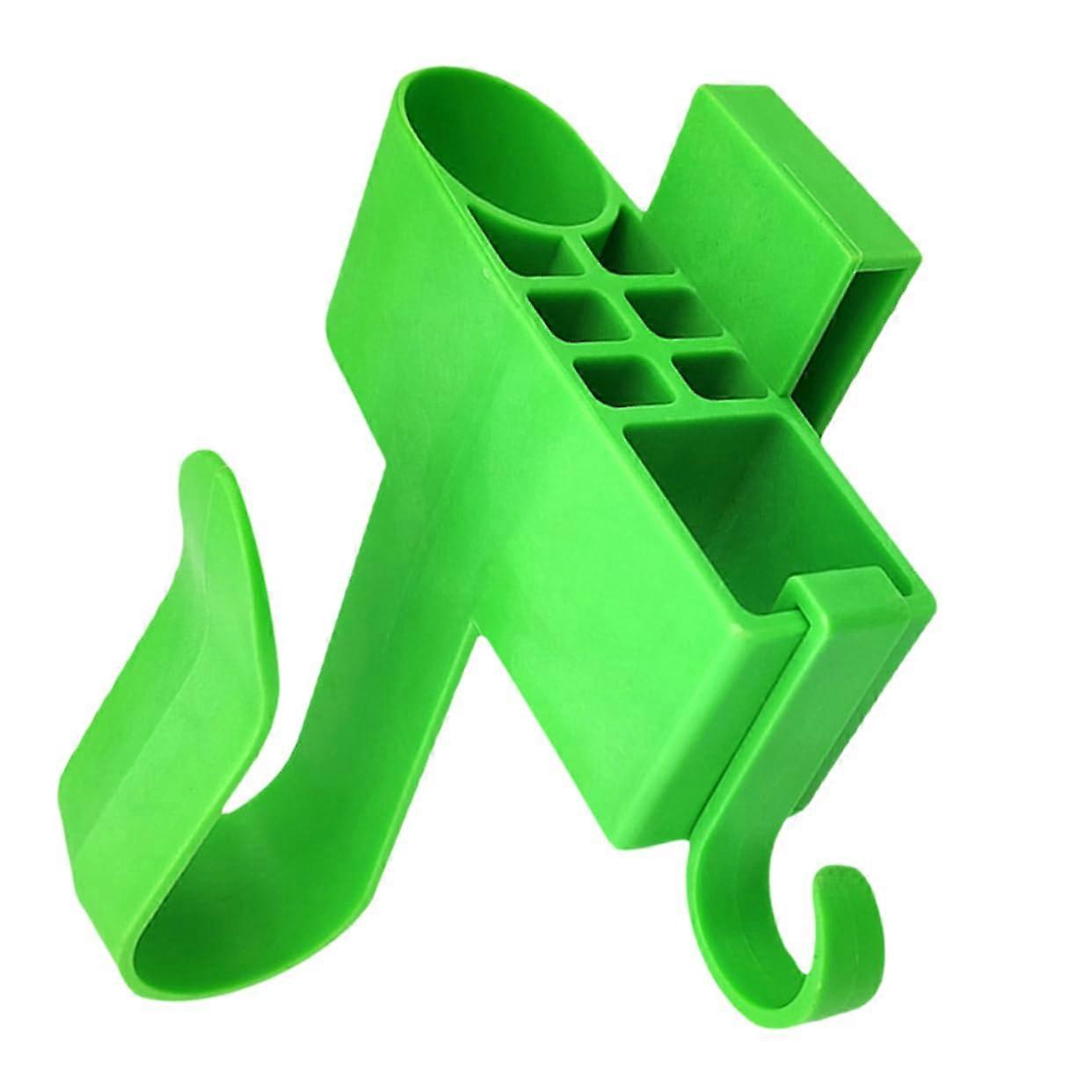 Electric wrench waisthanging rack for storage of drills, practical tool holder, made of sturdy plastic for quick and easy access to tools.