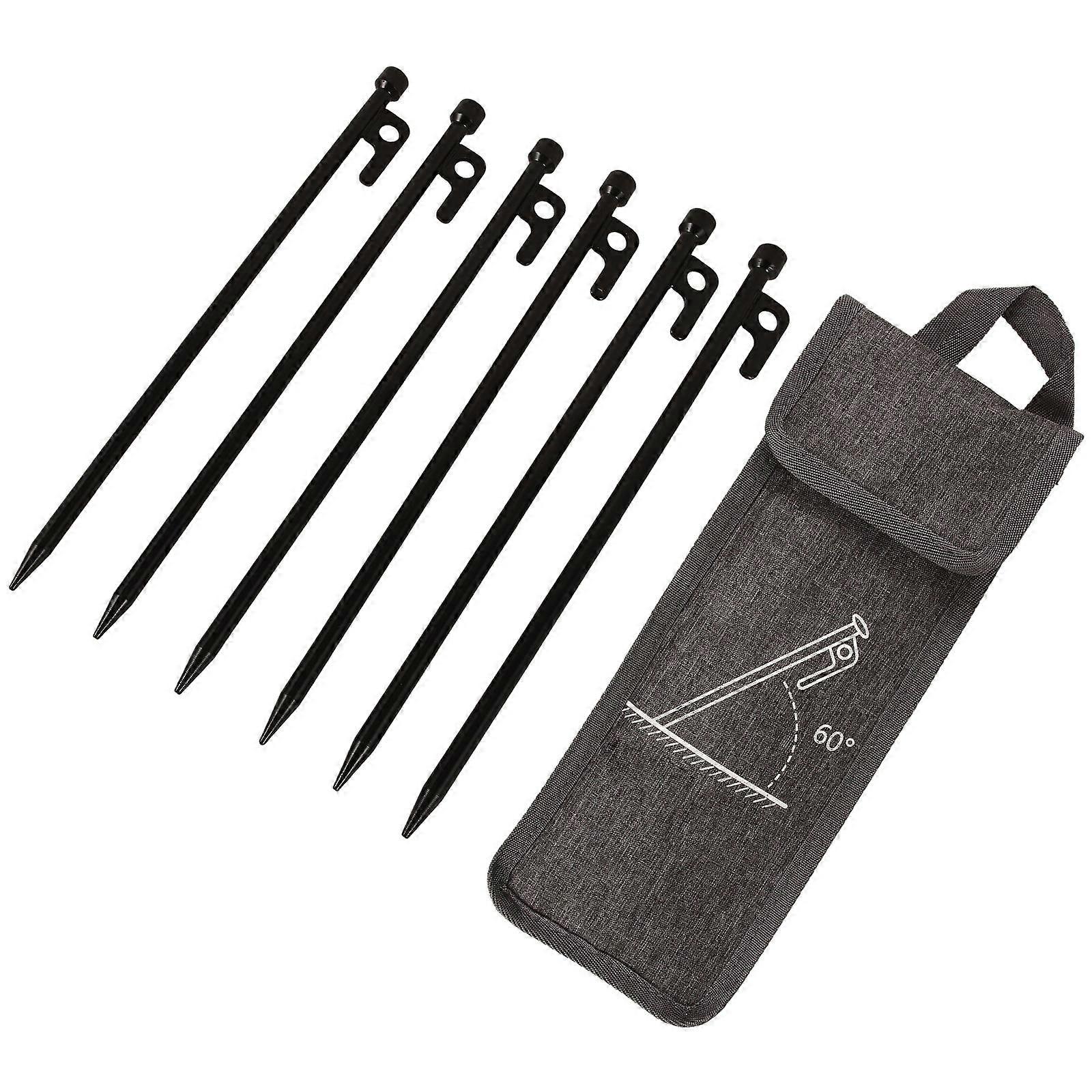 Heavy Duty Tent Stakes Made from Cast Color for Outdoor Camping with Strong Holding Power Portable and Durable 1 Set