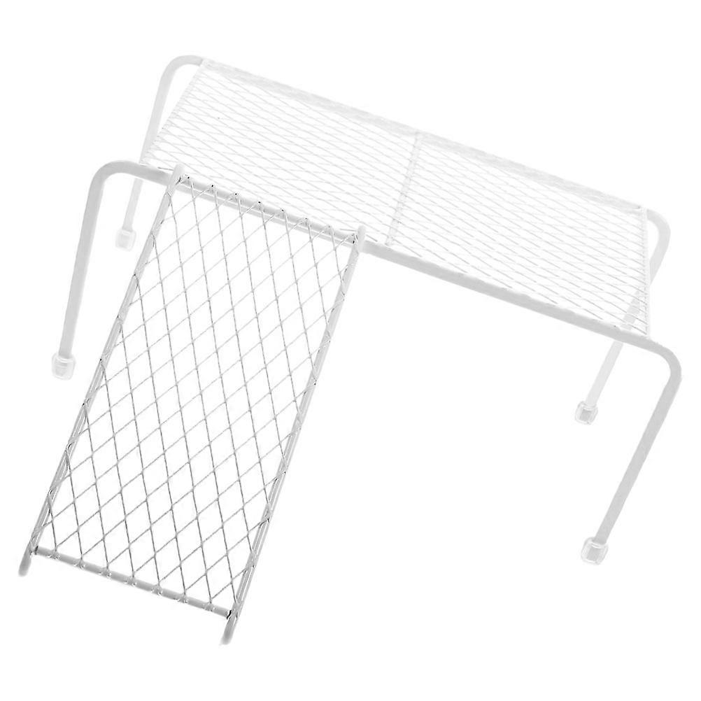 Iron Chicken Coop Shelf with Ladder Climbing Frame Storage Solution for Outdoor Chicken Feeder 1Set