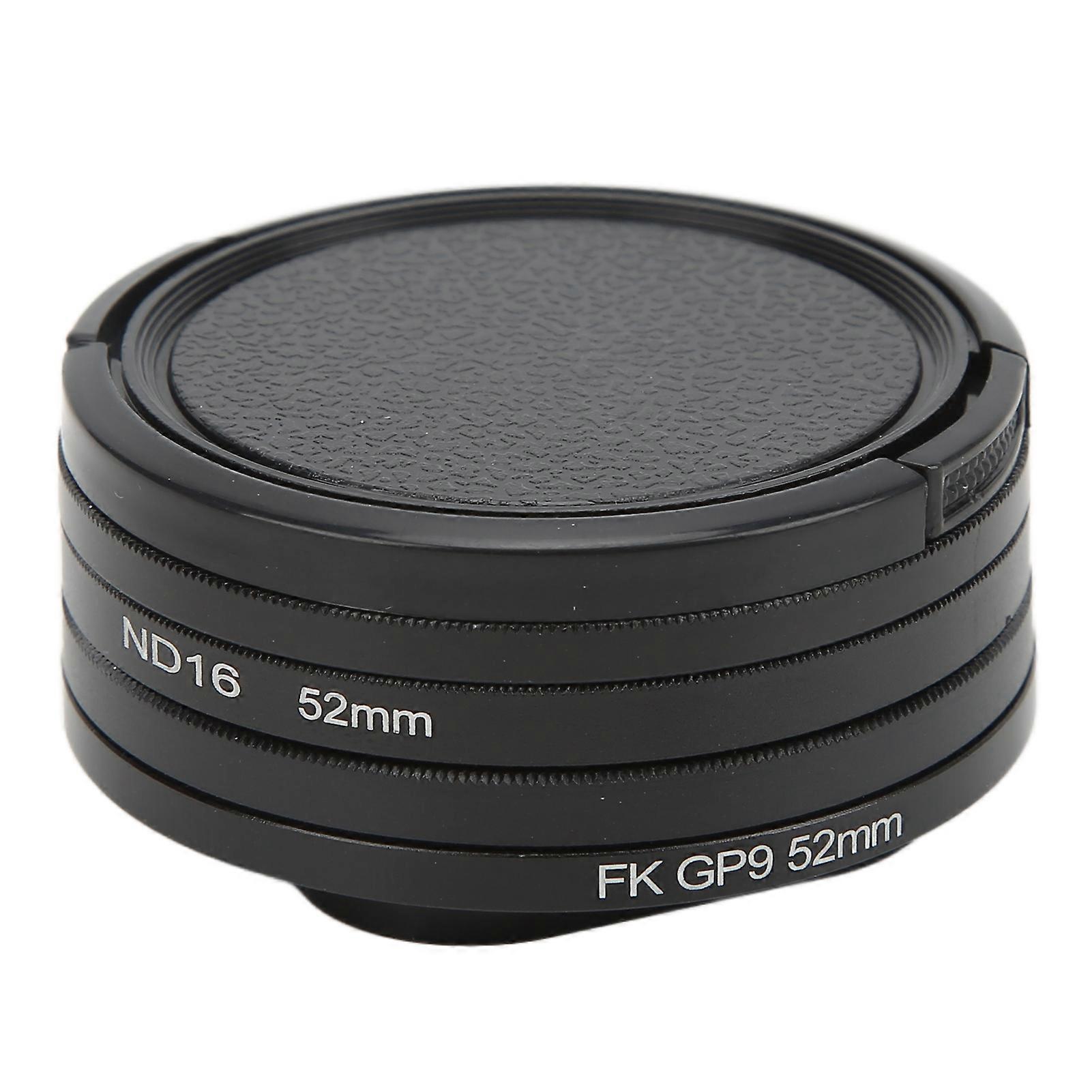 Action Camera Filter 52mm ND8 ND16 Filter 6 Line Star Filter for HERO 9/10 Motion Camera