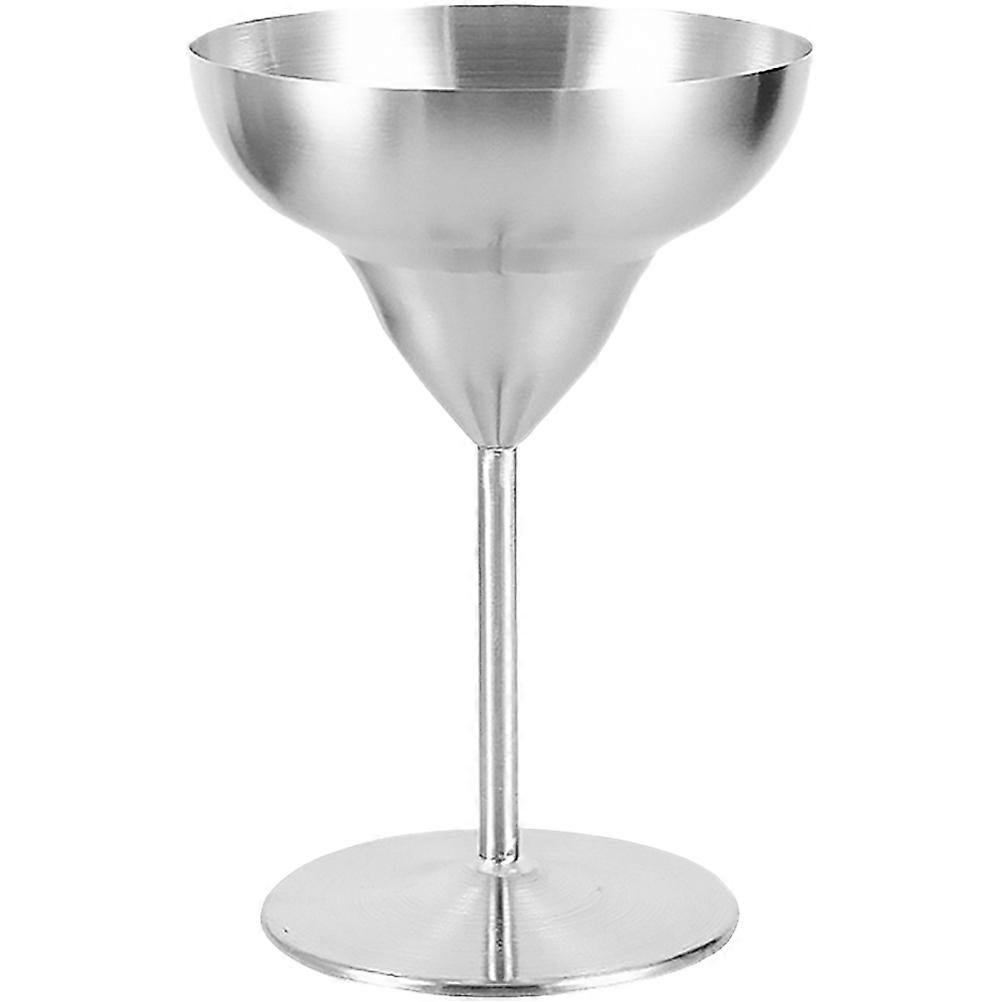 Stainless Steel goblet for Home Use Silver Color Easy to Clean and Lightweight 4.33 Inches