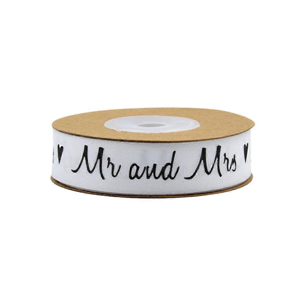 Thin Ribbon 1.5CM White Craft Supplies For Decorative Layout Use 1Pcs