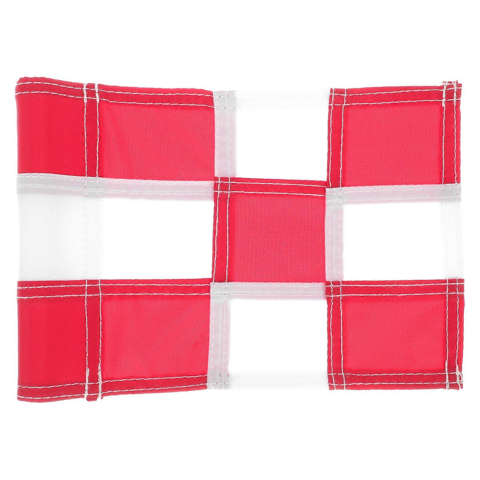 Textured Surface Golfing Equipment Target Flag For Backyard Course 1Set Golfers Improve Putting Accuracy