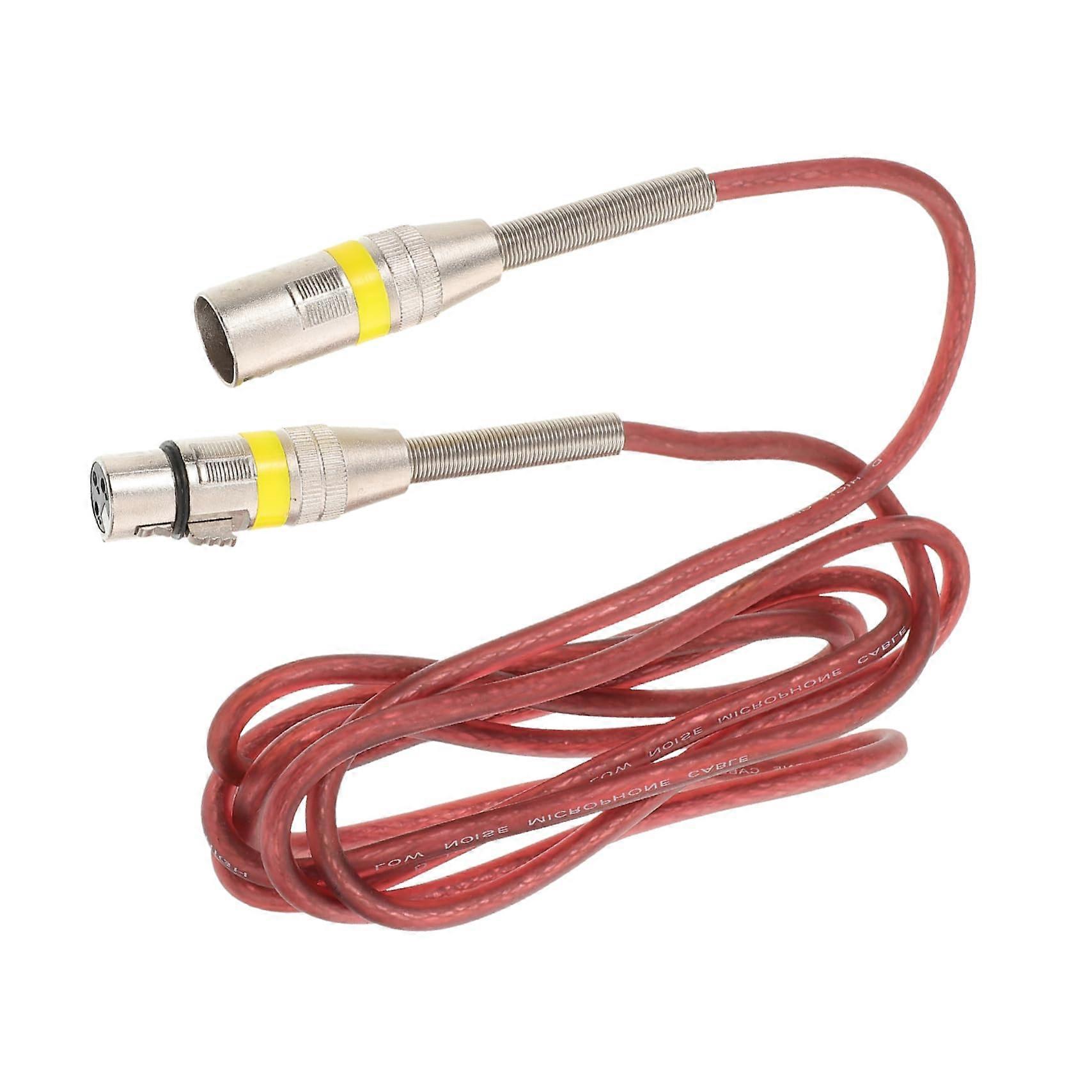 XLR Microphone Cable 2.5m With Plug And Socket For Guitars Audio Transmission And Power Supply High Fidelity Recordings