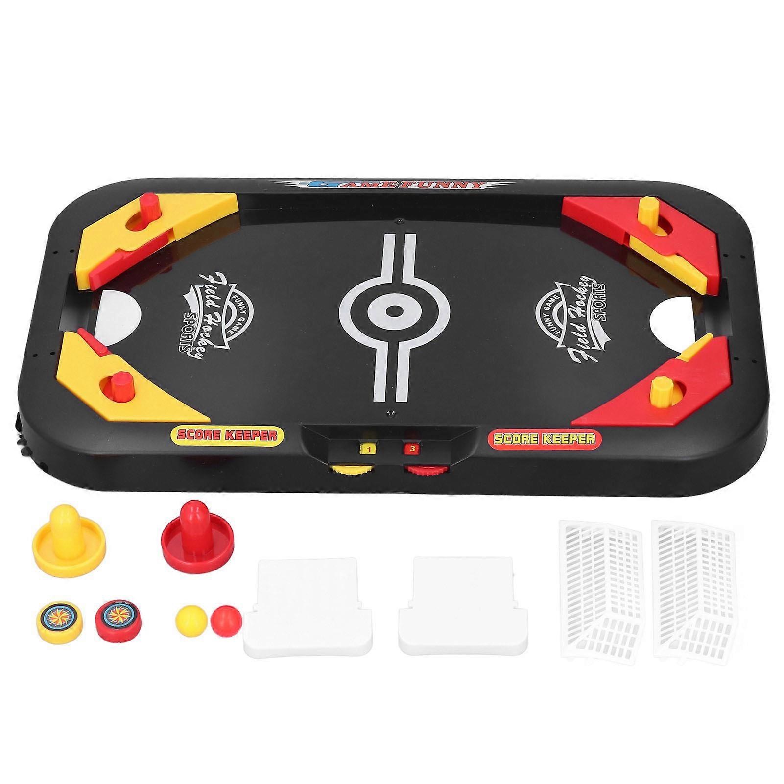 2 in 1 Tabletop Soccer Ice Hockey Game Funny Parent Child Interaction Table Soccer Toy Set Birthday Gift