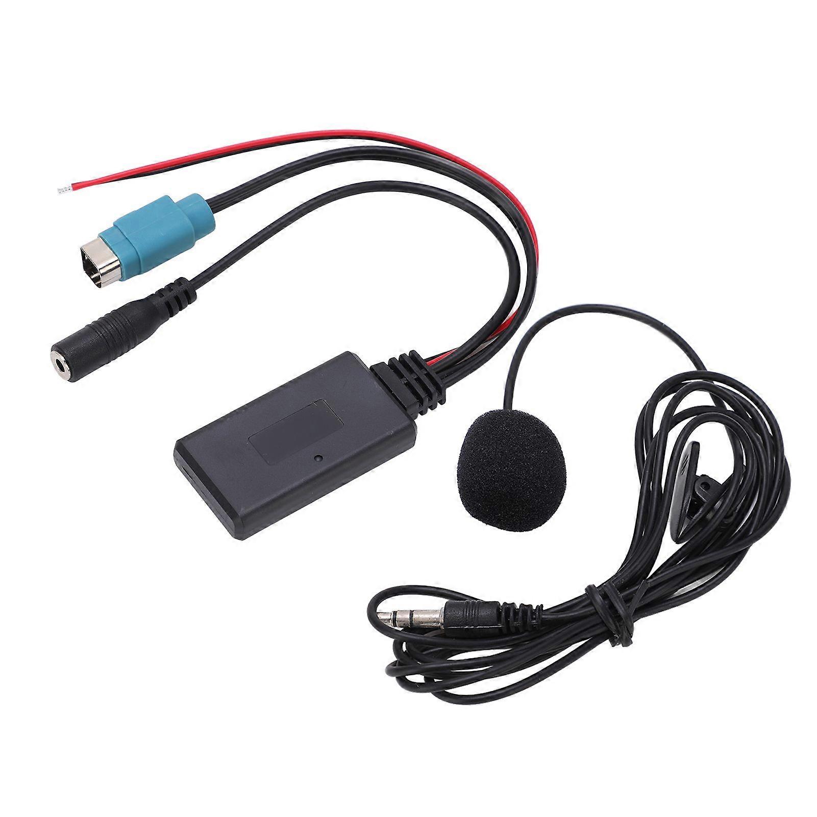Bluetooth adapter for Alpine 2009-up with AUX IN stereo full speed