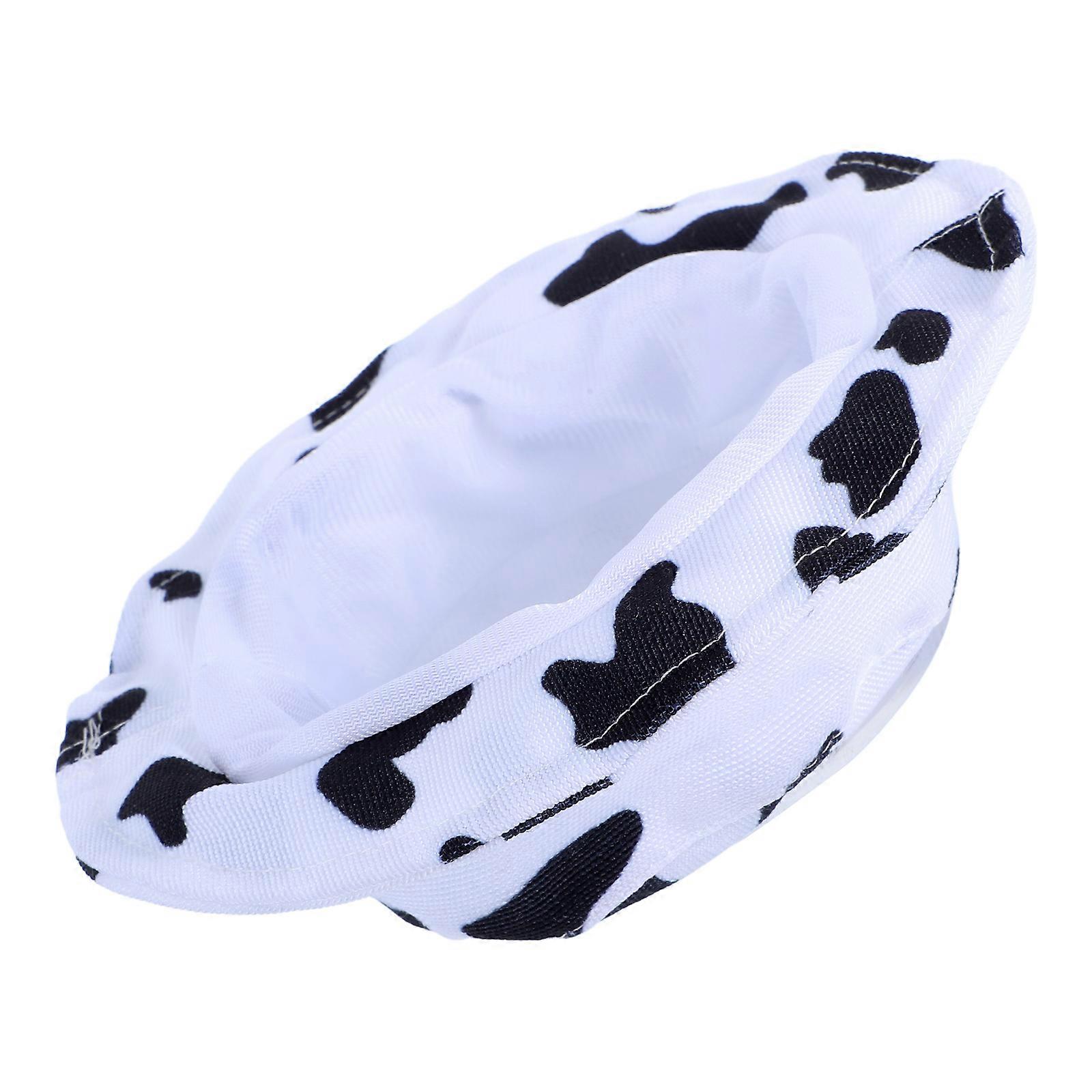 Miniature Cowboy Hats for Crafts Accessories for Dolls in Multi Color with Round Brim 1Set