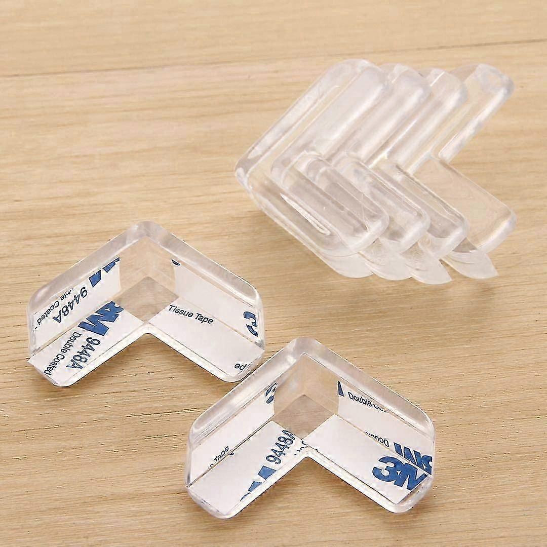 Table Corner Protector (12 Pcs) Children's Corner Protector and 12 Pcs 3M Adhesives for Reservation