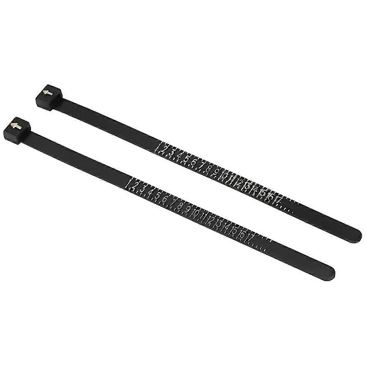 Ring Size Tool Kit Finger Size Measuring Tool With Jewel Polishing Cloth