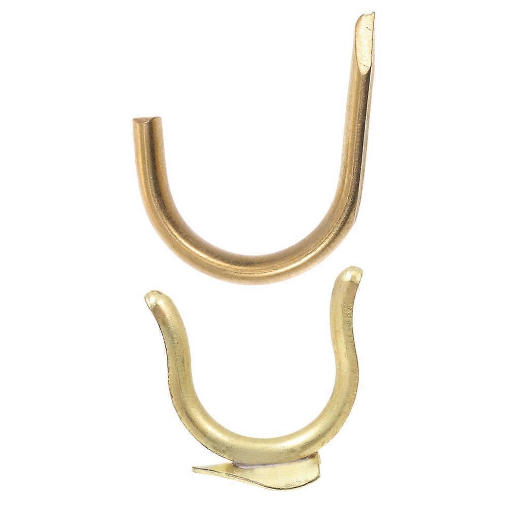 The **"1 Set Golden Finger Hooks For Trumpet Replacement Parts Includes Front And Back Finger Hooks"** is a useful accessory designed to enhance the