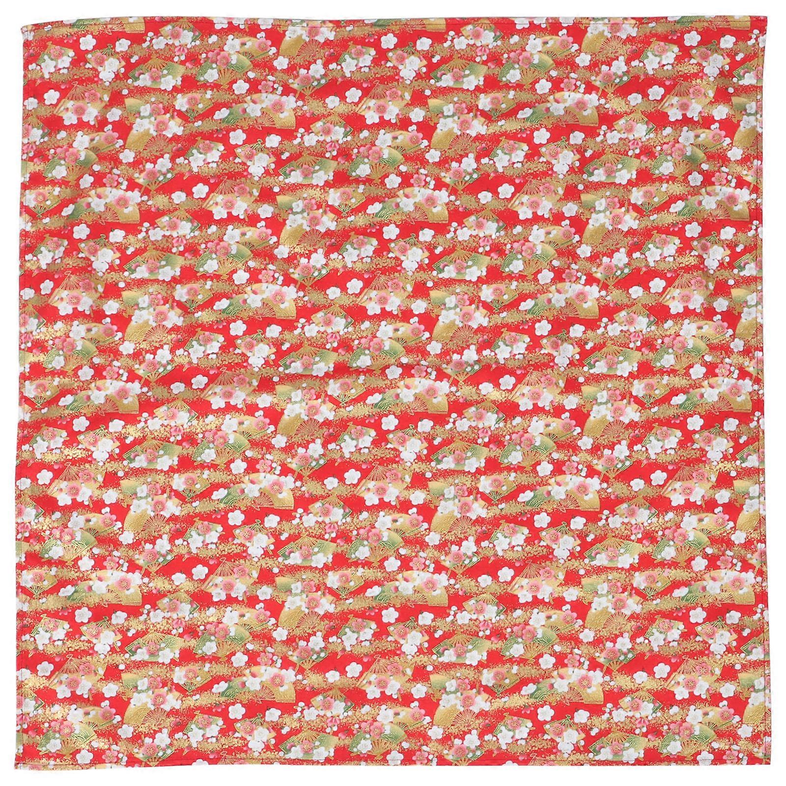 Furoshiki is a traditional Japanese style of wrapping cloth that has been used for centuries to wrap gifts, , bottles, and other items. It's an and