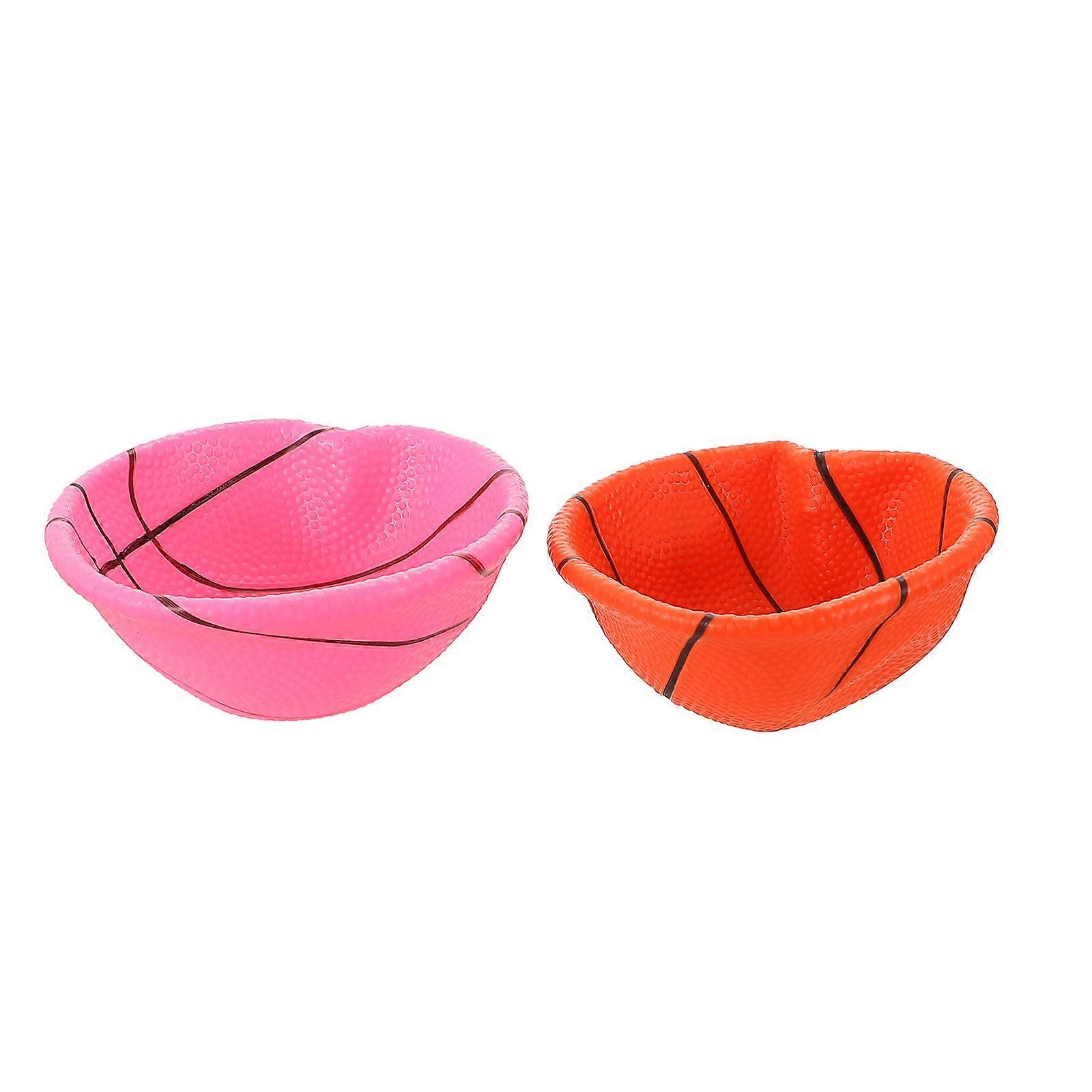 Mini Basketball For Kids Children Basketballs Round Shape Educational Toy 2Pcs