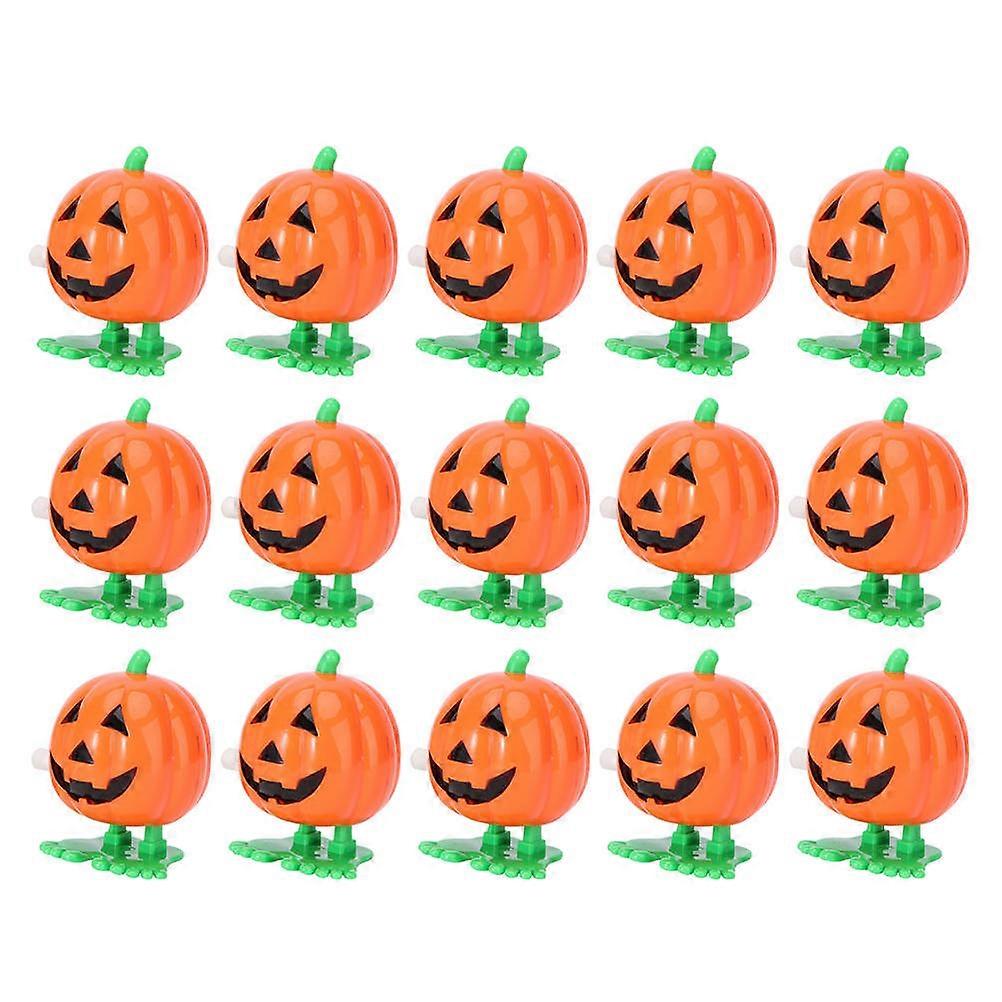 Halloween Wind Up Pumpkin Fun 15pcs – Party Favors, Decorations & Indoor Playthings