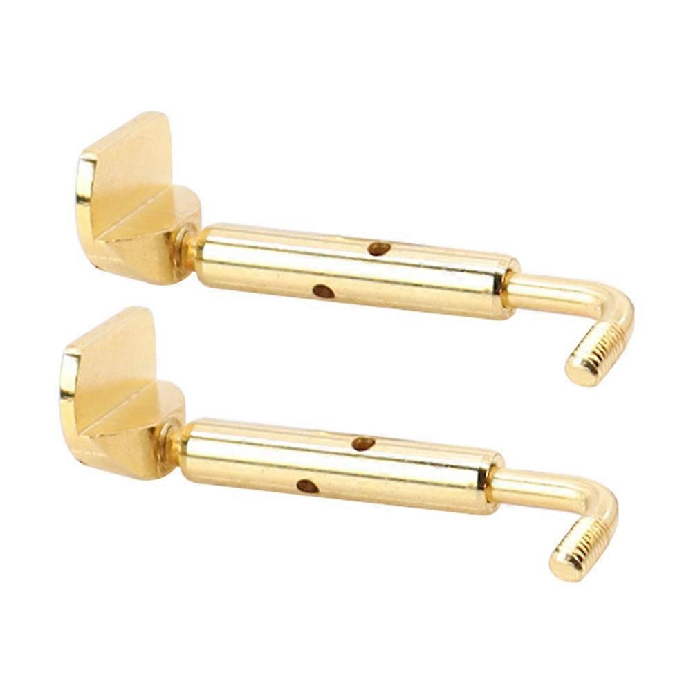 Cylindrical Violin Chin Rest Screws 2Set Ideal Replacement For Violin Accessories During Maintenance