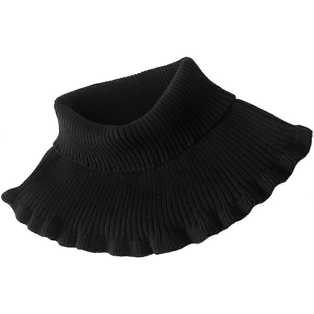 Here's a refined and professional product description based on the input you provided:

 

**Black Lightweight Neck Warmer for Women – Comfortable &