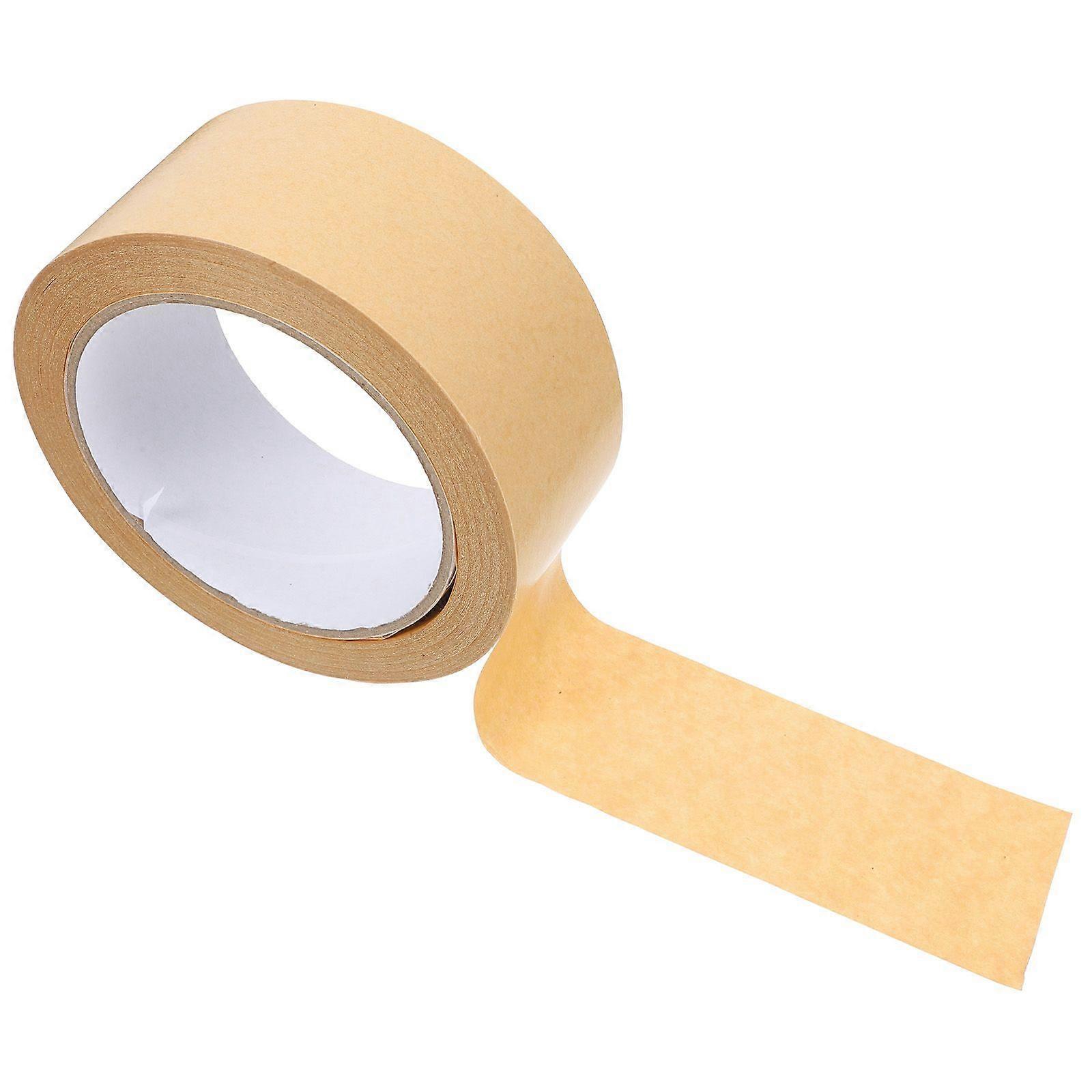 45MMx25M General High Viscosity Water-free Kraft Sealing Tape Packaging Tape for Printing Concealing Photo Frame