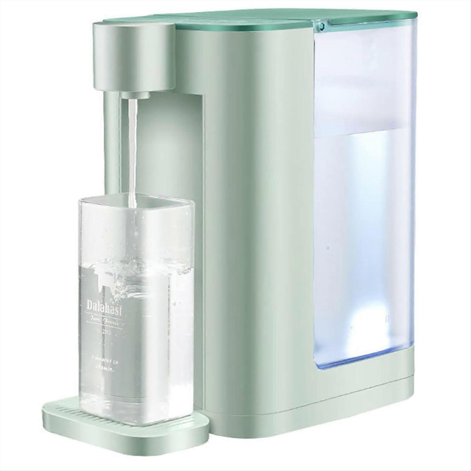 3L Instant Hot Water Dispenser with Sensor Switch - Electric Desktop Water Heater with Temperature Control, Green