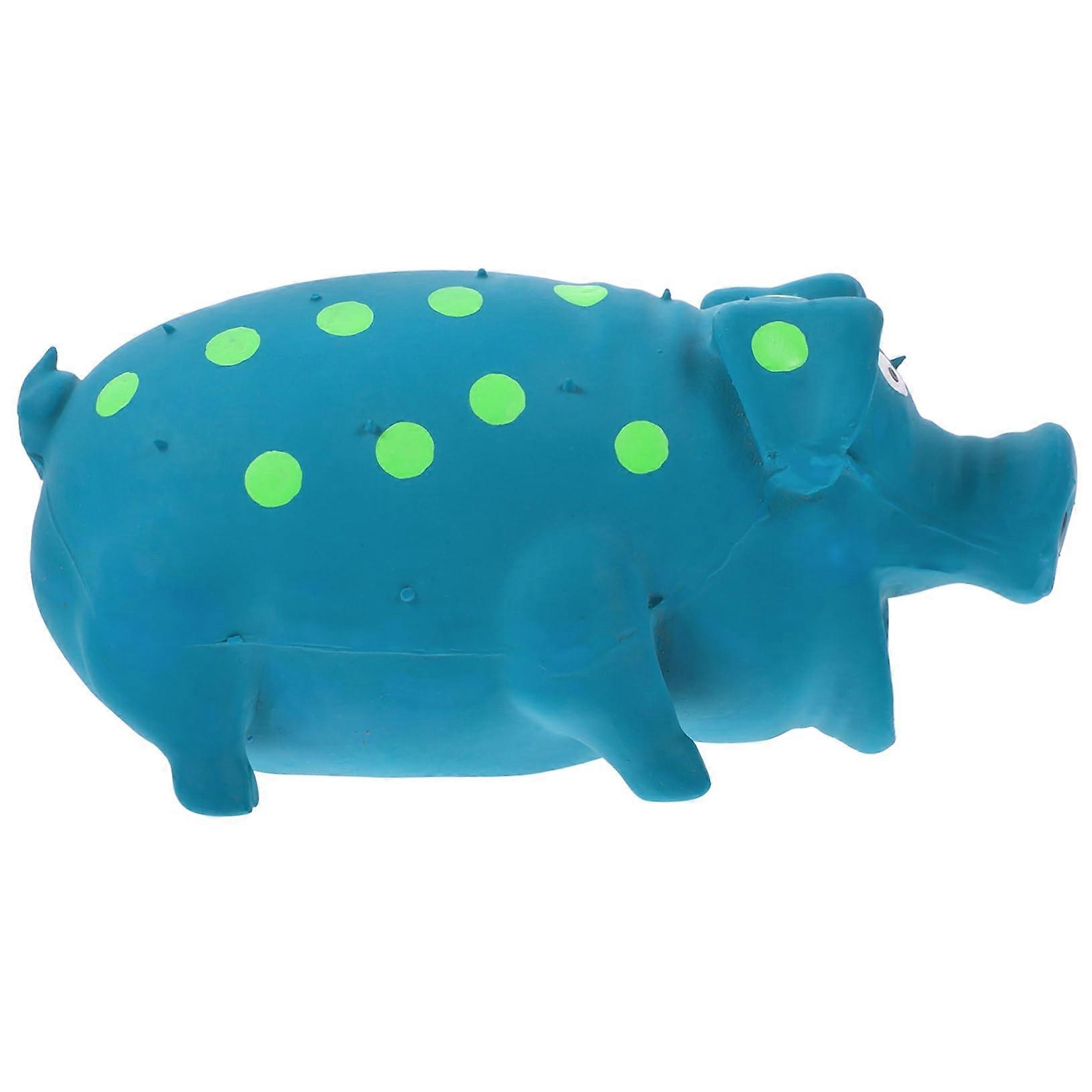 Chew Toy For Small Dogs Squeaky Pig Shaped Durable Puppy Toy Gentle On Furniture Promotes Play
