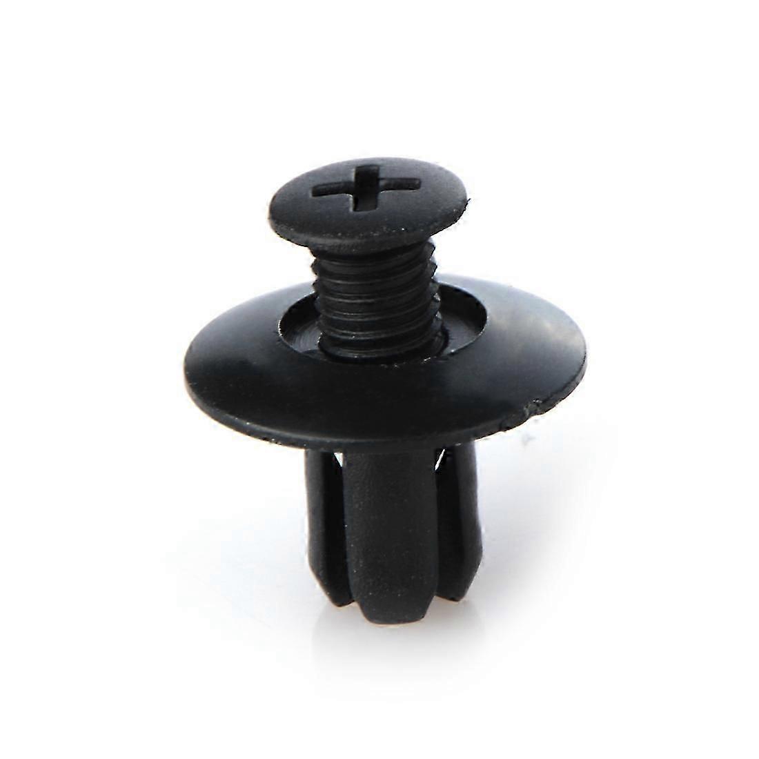 100PCS 8mm Car Plastic Rivets Clip Auto Fasteners Door Panel