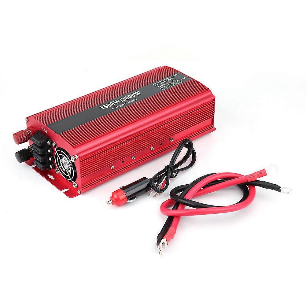 12V to 220V power inverter for vehicles with dual USB