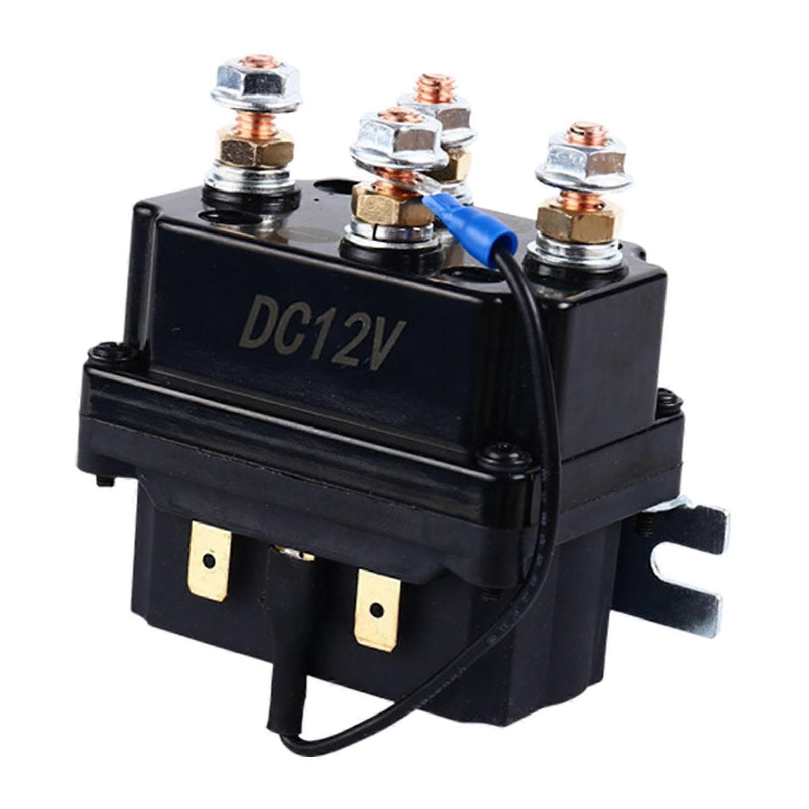 12V 250A Winch Solenoid Valve Universal Winch Control Solenoid