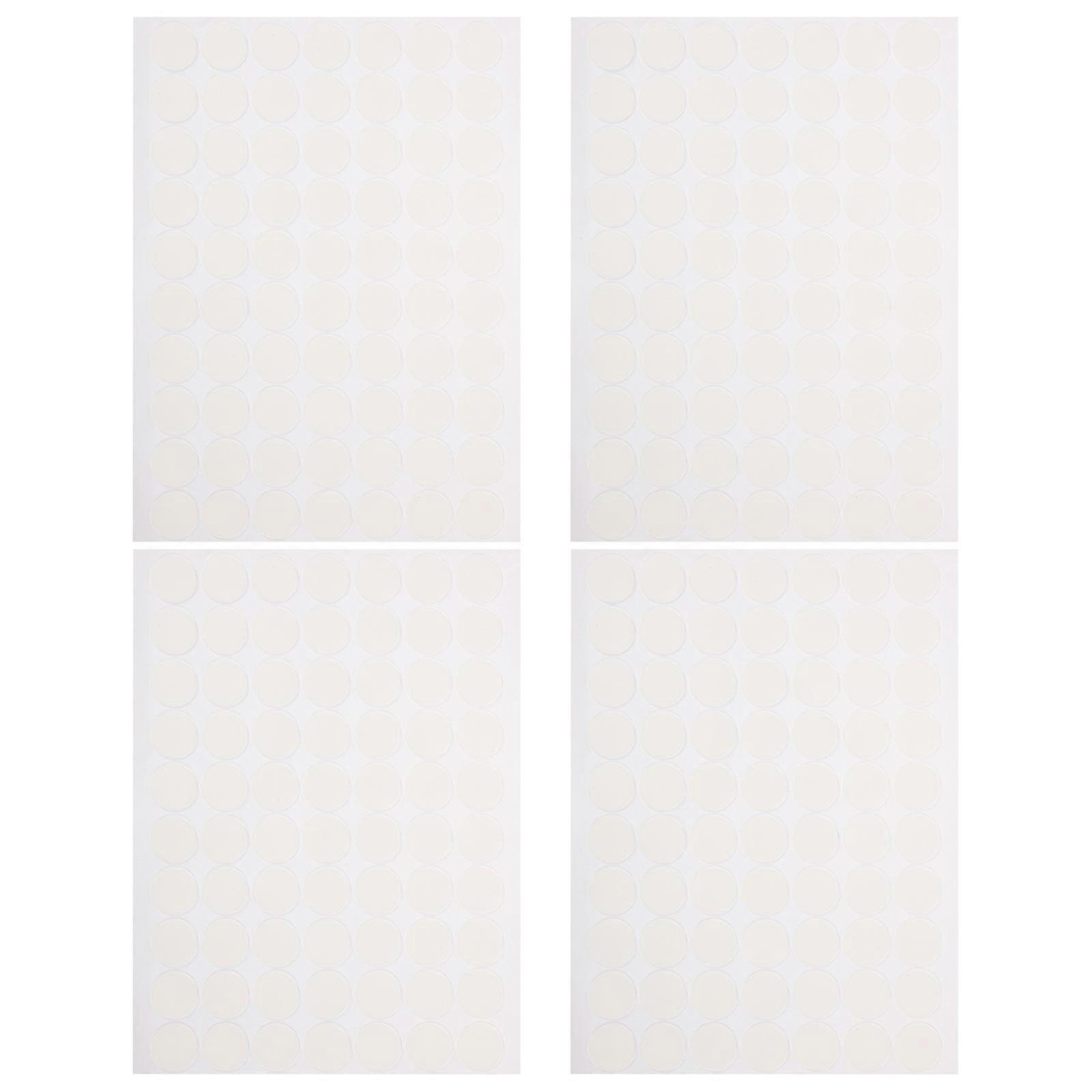 وسادات الشريط الشفافة على الوجهين 280 قطعة ملصقات لاصقة قوية للحرف اليدوية والمنزل والمكاتب والديكورات الحزبية