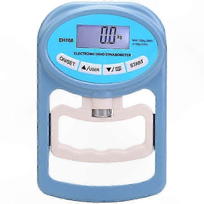 Digital Handheld Dynamometer for Grip Strength Measurement, 120kg Capacity, Automatic Data Capture