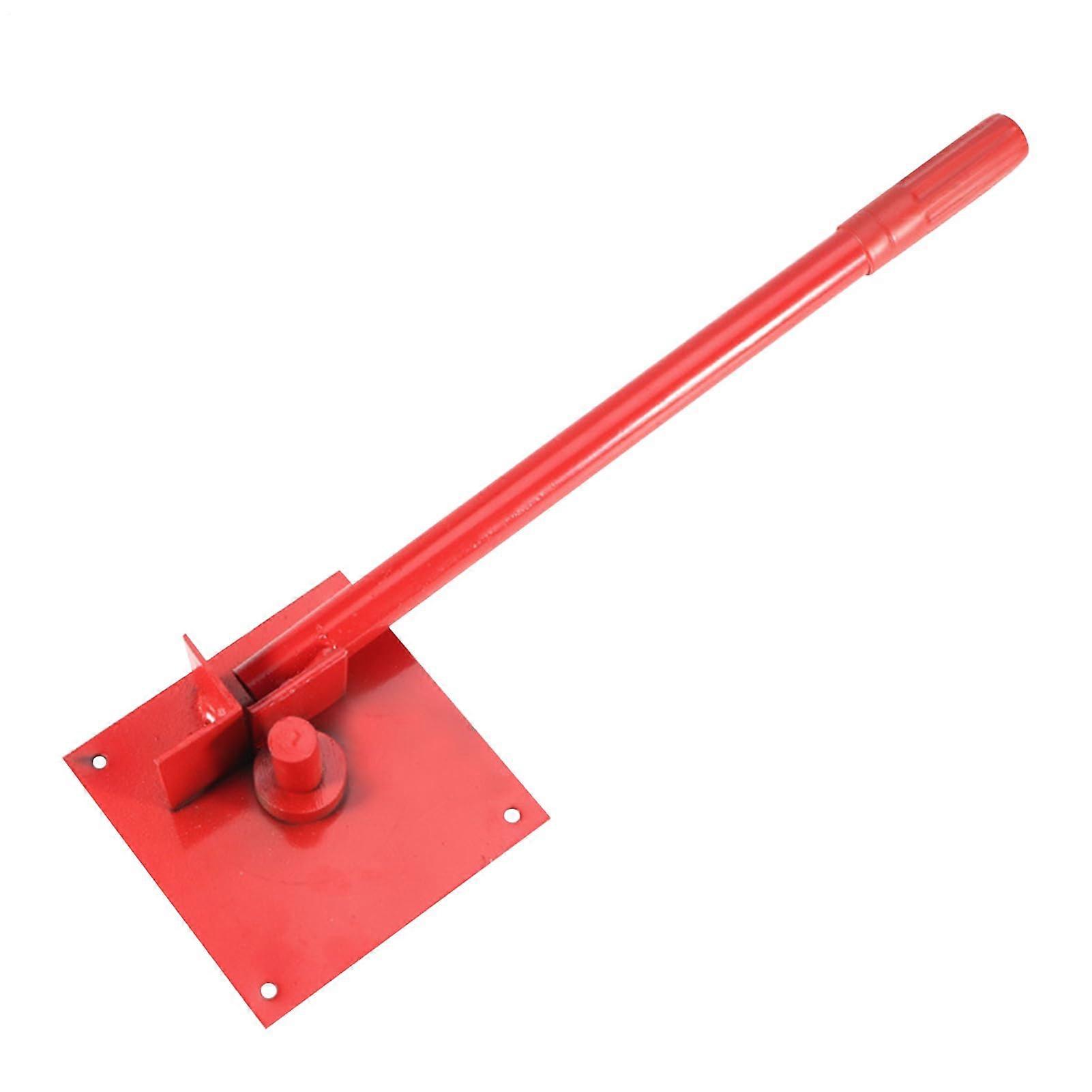 Manual bending machine for welding, roofing, garage. Slipresistant grip.