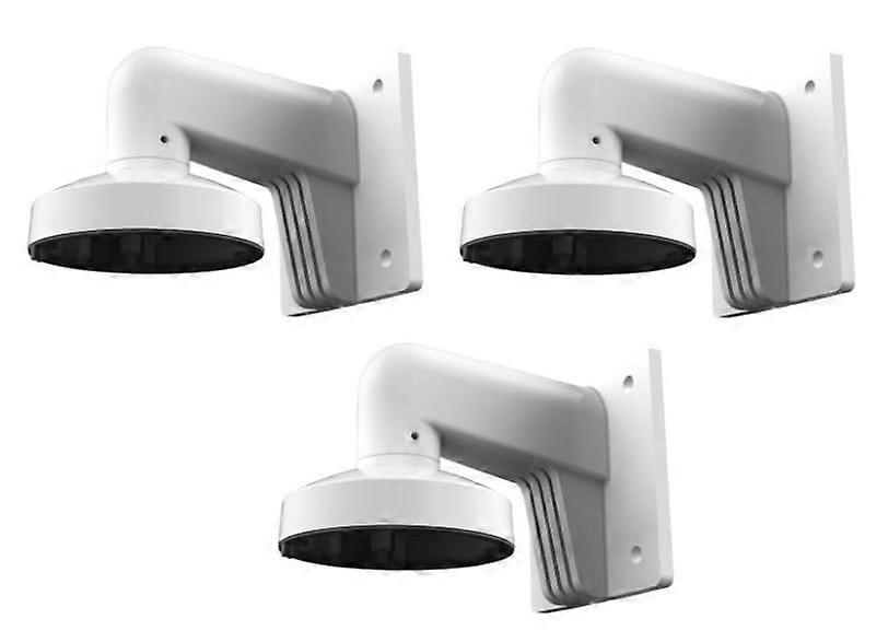 DS1272ZJ110 كيت 3 قطع حامل مثبت على الحائط لكاميرات Hikvision Dome أبيض طول 122 مم عرض 169 مم ارتفاع 120 مم