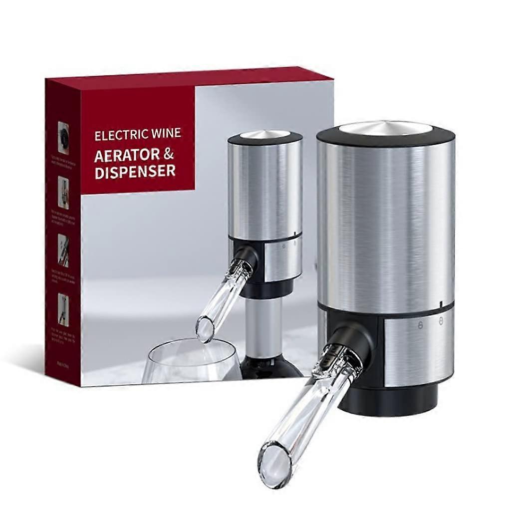 Electric Wine Aerator Pourer Automatic Decanter And Intelligent Dispenser Easy To Clean Compatible With Most Bottles