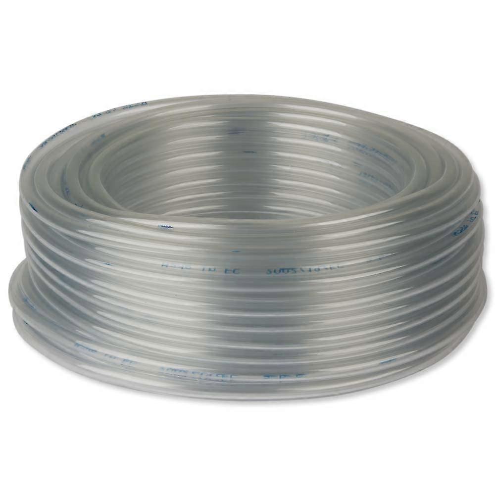 25 m PVC Air Hose 4 mm Inner Diameter 6 mm Outer Diameter Transparent Aerator Hose for Ponds and Aquariums