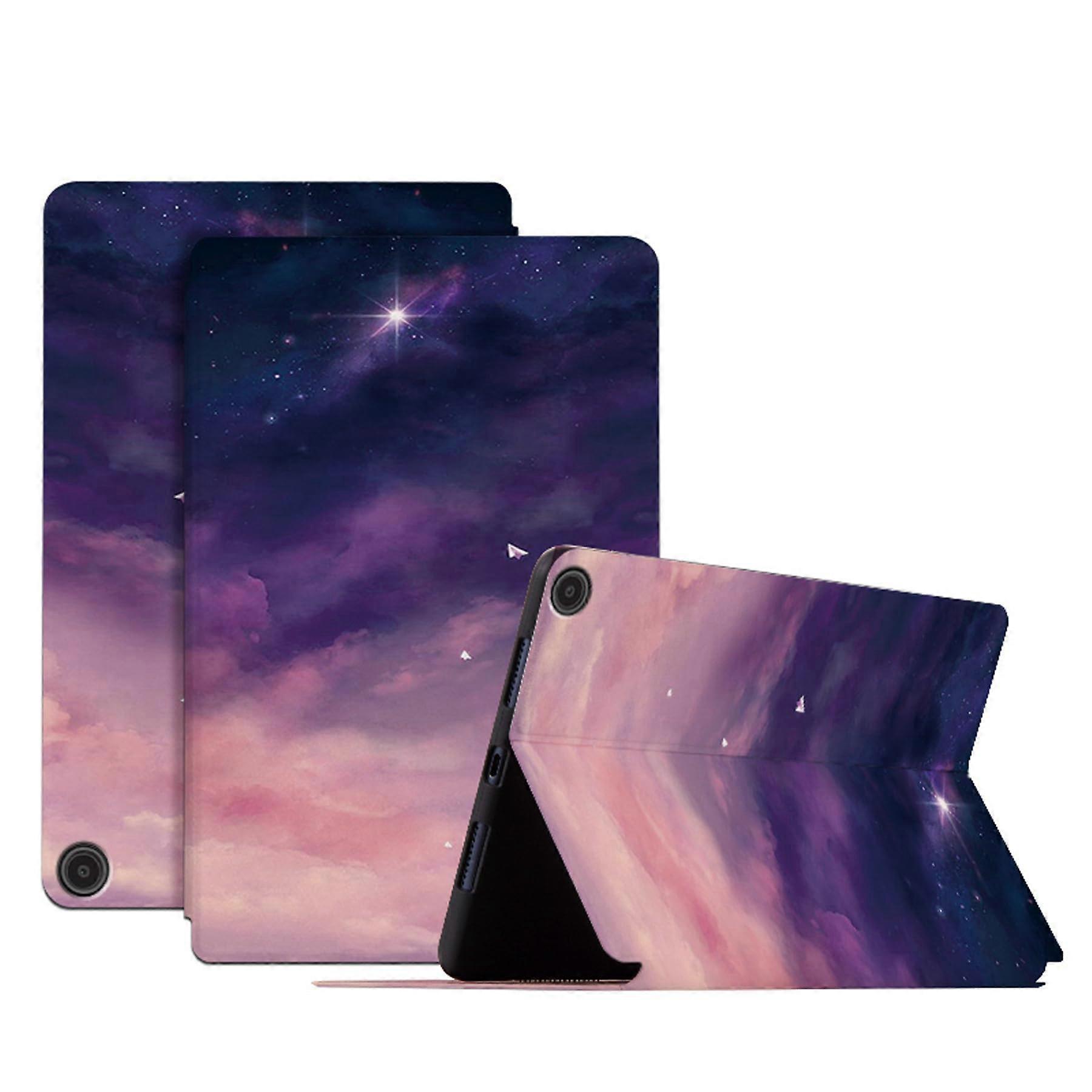 DayQiQiPu Case for  Fire Max 11  Leather Starry Flow Pattern Cover with Auto Sleep/Wake Ref: 5927