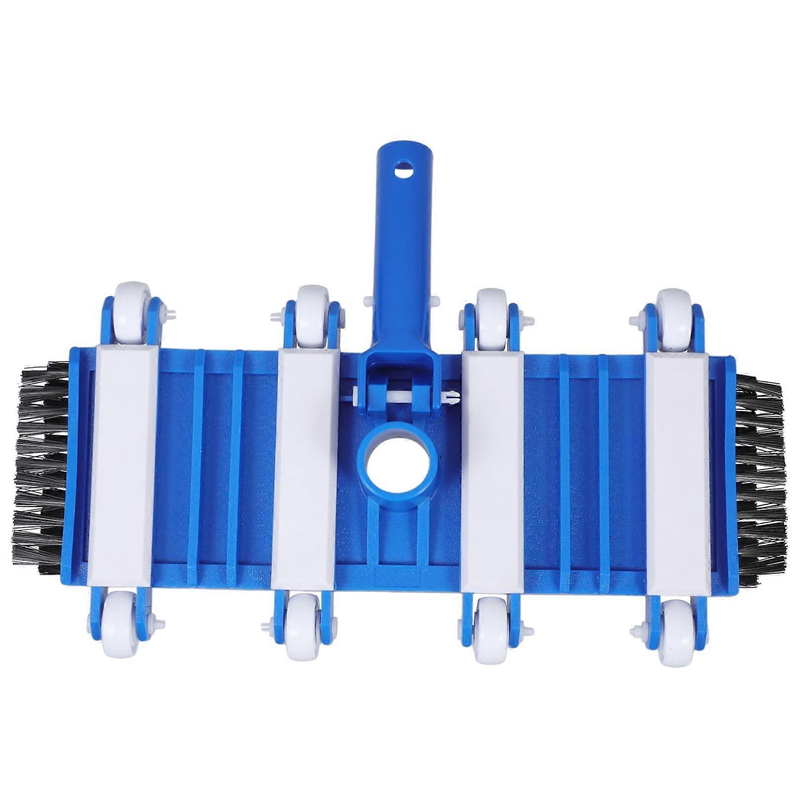 Pool Vacuum Head with Brush Swimming Pool Cleaning Device for Efficient Pool Maintenance Suitable for Various Pool Types Easy to Install and Durable