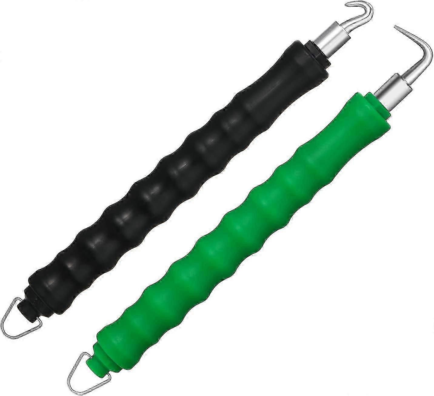 2 Pieces Automatic Rebar Tie Machine, Rebar Tie Machine Puller, (Bent & Straight Hook)