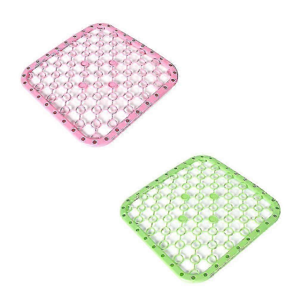 2 Pieces Sink Mat, Sink Protector Mat, Plastic Sink Bottom, Fruit A...