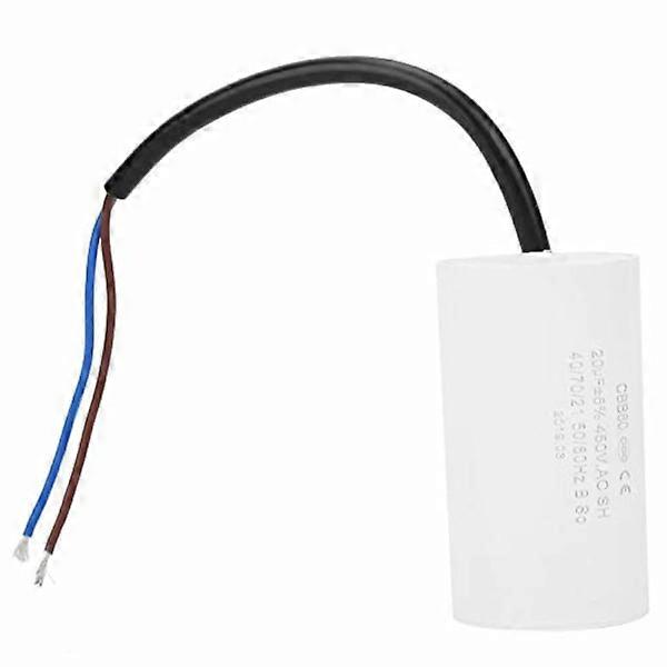 CBB60 450V 20uF Start Capacitor, Microfarad Motor Capacitor with Lead Wire