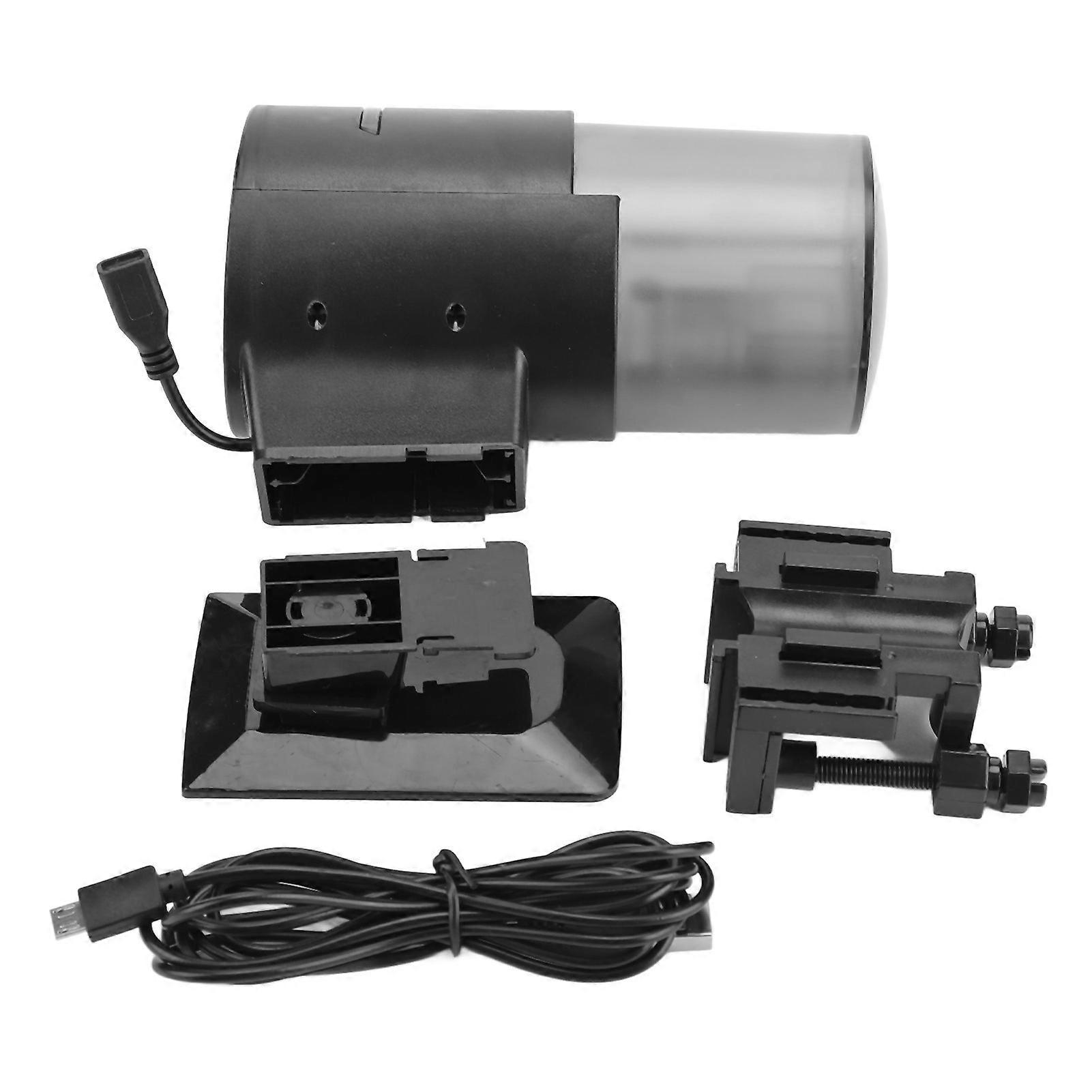 210ml automatisk fiskefoderdispenser USB-drevet DC 5V vandtæt WiFi intelligent timing feeder til akvarier