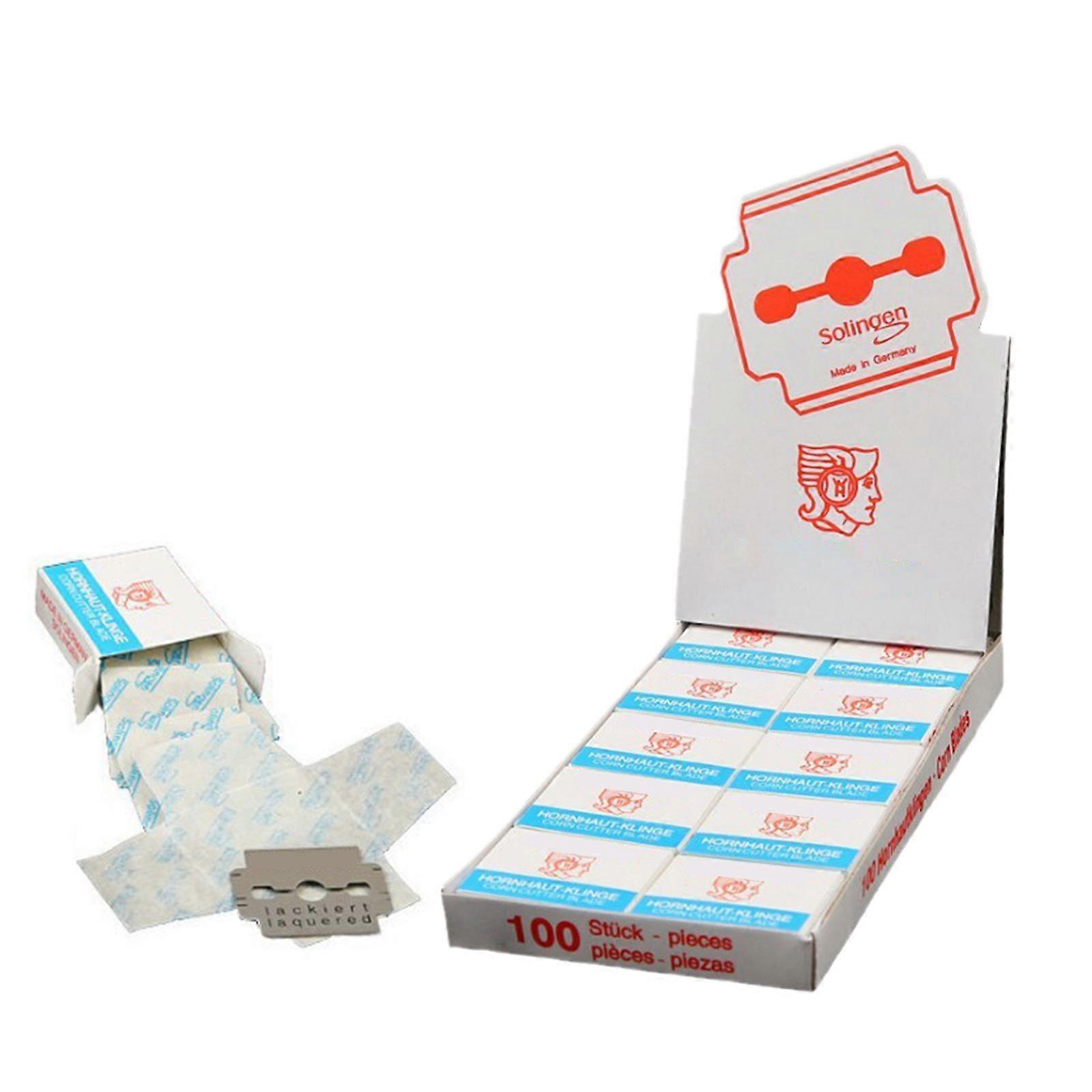 Replacement Blades for Foot Pedicure Machine, Steel Material, 100 Units