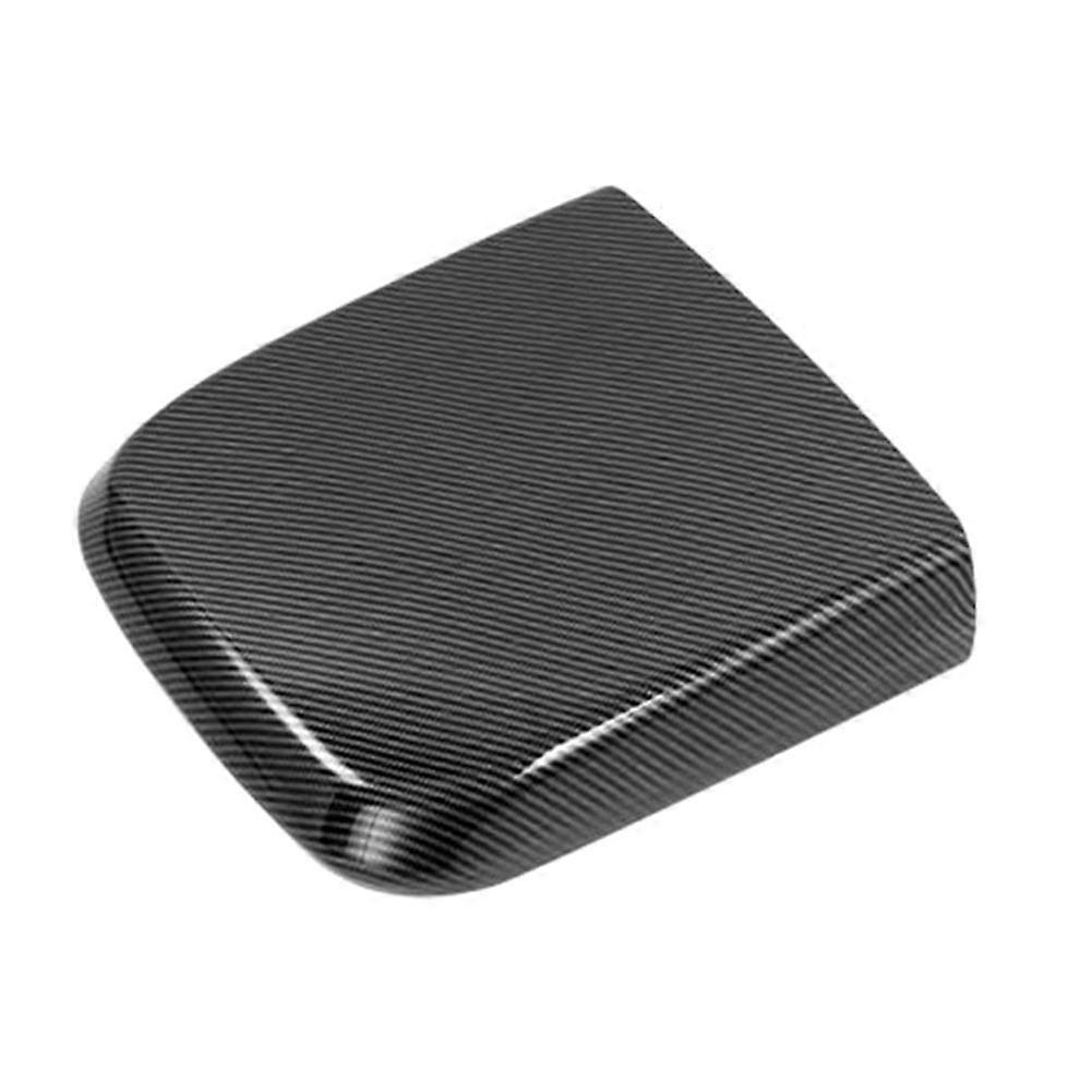 For Carnival KA4 2021 2022 Carbon Fiber Console Armrest Box Protector Panel Cover Sticker Accessori