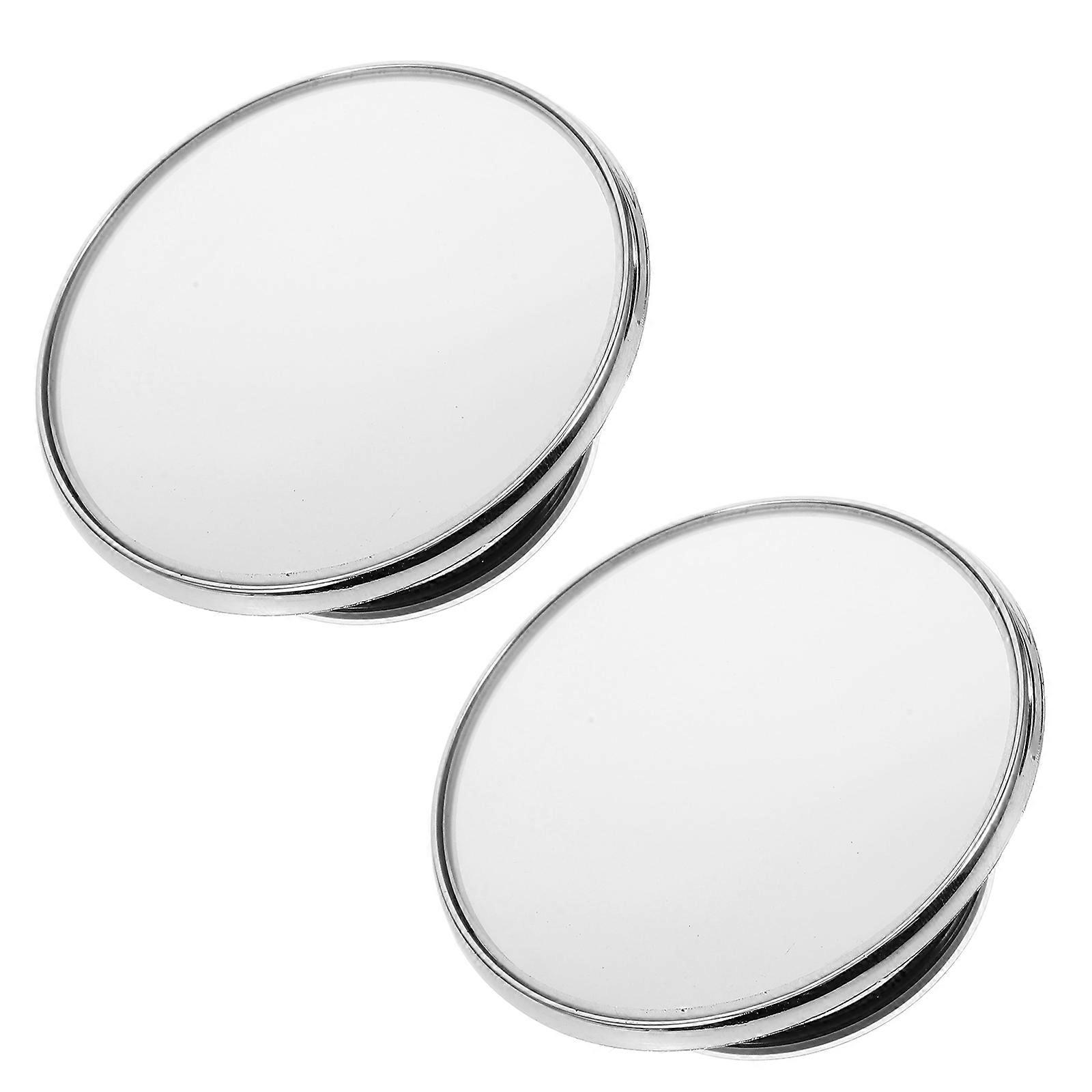 Rearview Auxiliary Mirror Driving Use Transparent Color Adjustable View 1 Pair