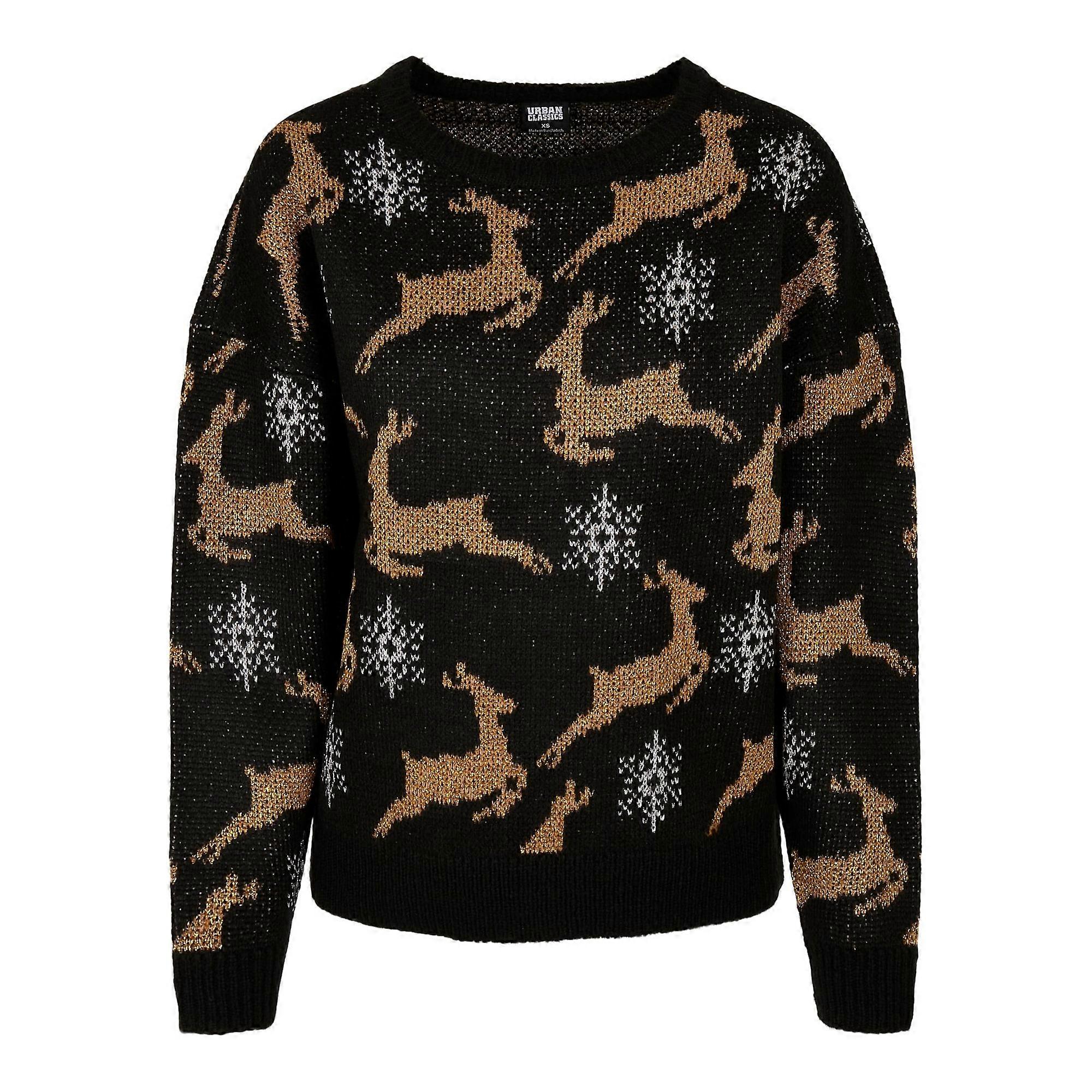 Pulover de Crăciun supradimensionat pentru femei / doamne Urban Classics