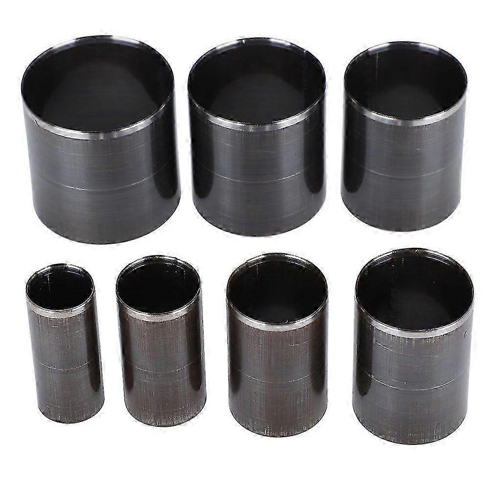 2025 أحدث طراز 7 قطع أدوات تثقيب جلدية مستديرة DIY الجلود ثقب لكمة