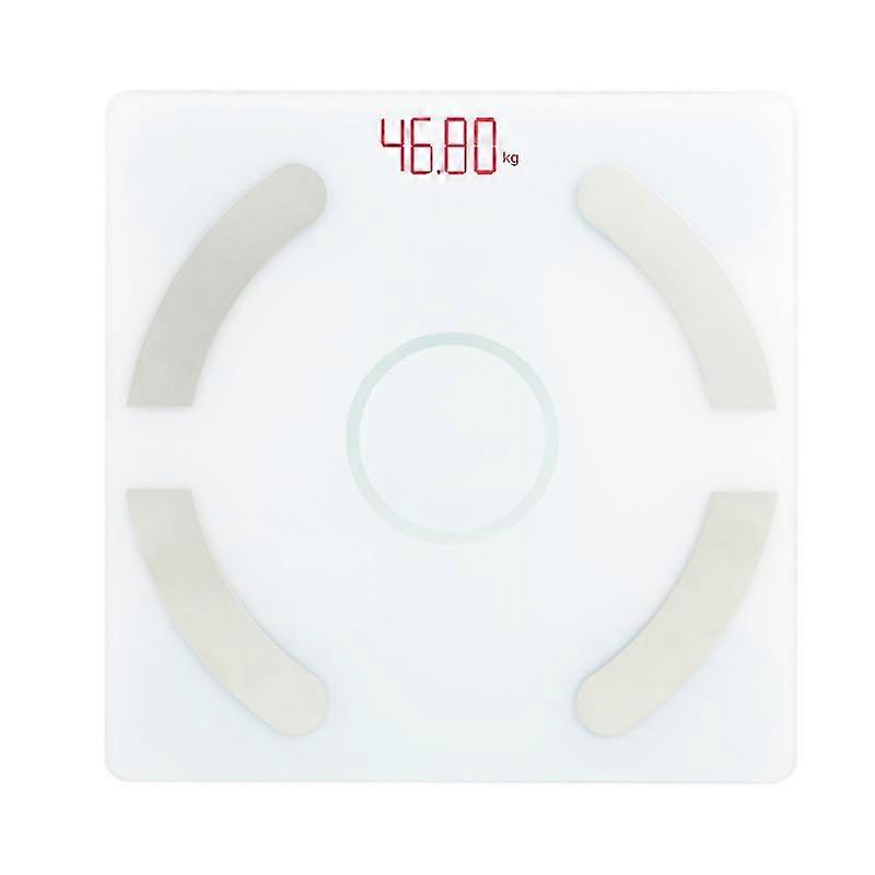 Body Fat Scale Bluetooth BMI Scales bathroom(White)