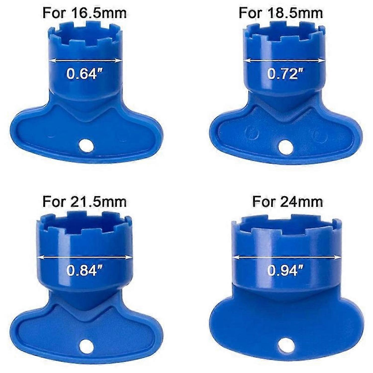 12 Pcs Faucet Aerator with Removal Wrench Tool M16.5 18.5 21.5 24 mm