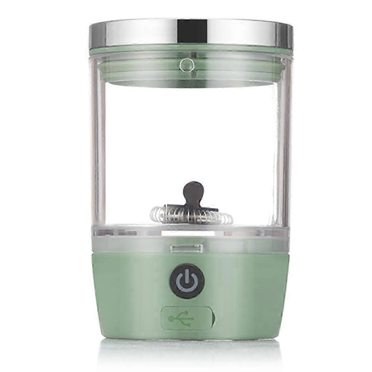 Compact Automatic Frother for Milk, Ideal for Travel and Home